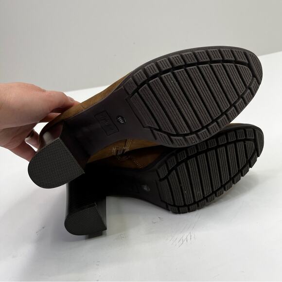 Style & Co Laleen buckled dress boots brown - 11 - Picture 9 of 13